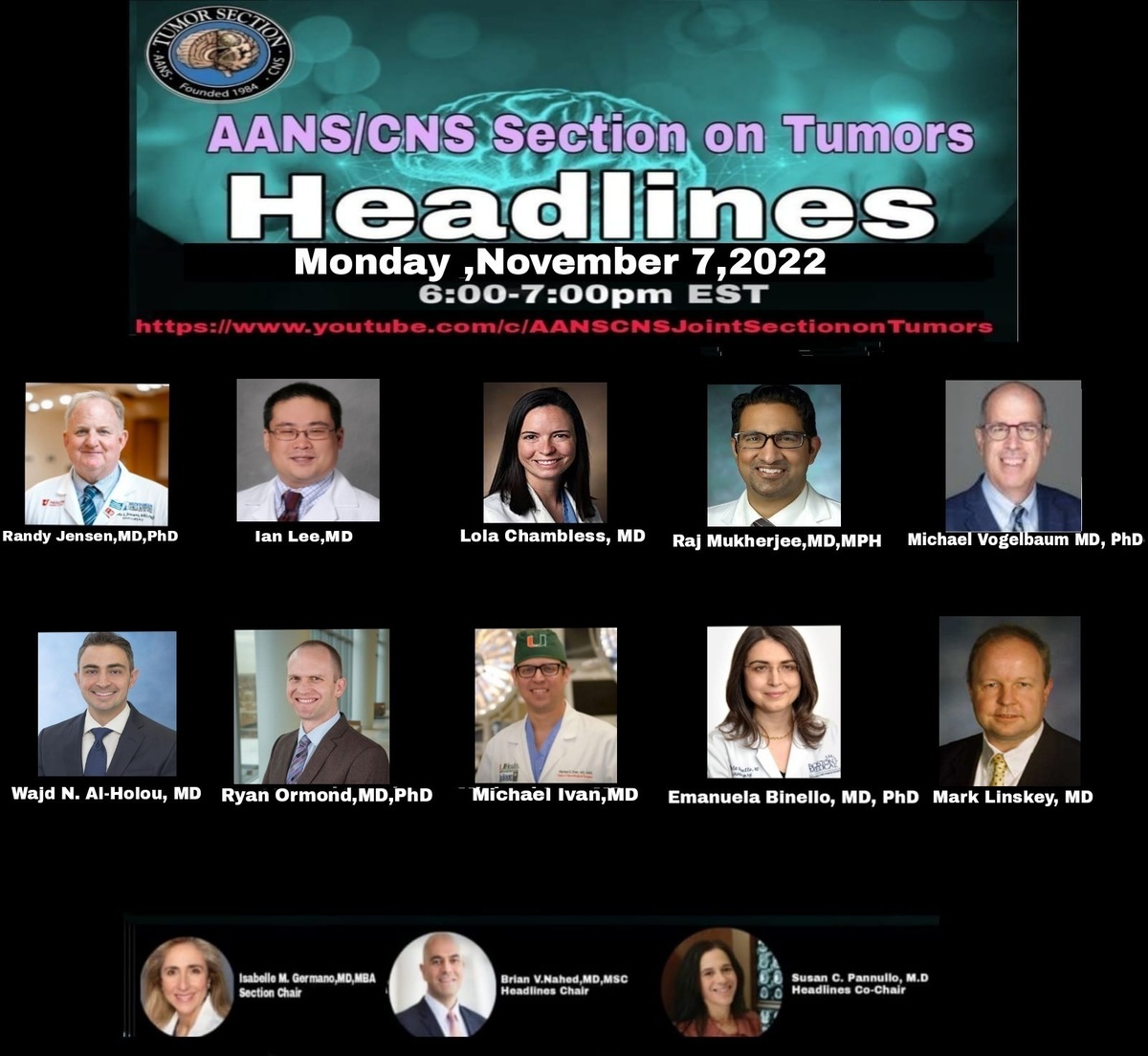 AANS/CNS Section on Tumors Headlines