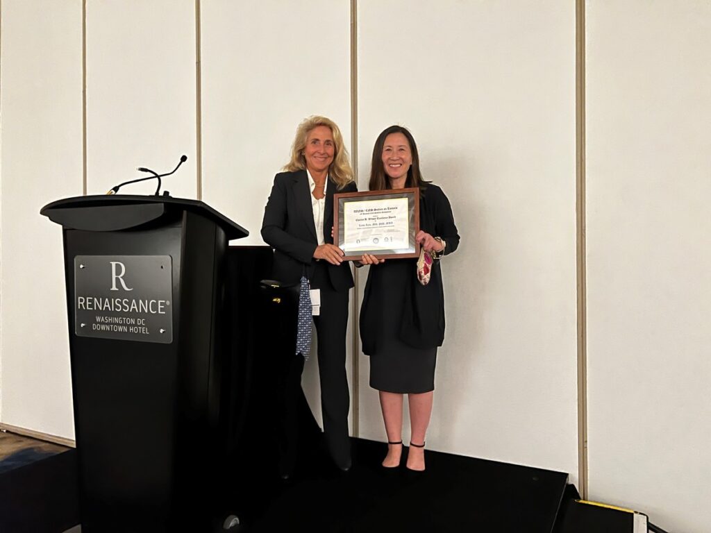 Charles B. Wilson Excellence Award - Linda Liau 2023