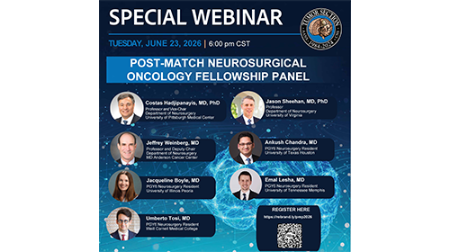 Post-Match Neurosurgical Oncology Fellowship Panel
