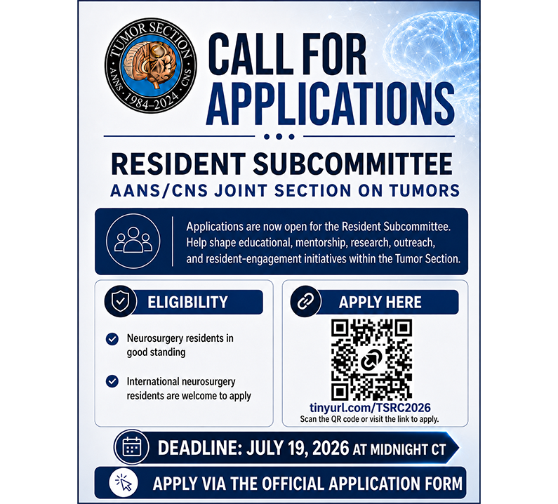 AANS/CNS Joint Section on Tumors Resident Subcommittee